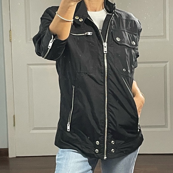 Diesel Jackets & Blazers - Diesel Black Utility Field Jacket Dize S